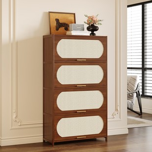 落地书架置物架家用客厅靠墙收纳储物柜学生办公书房多层整理柜子