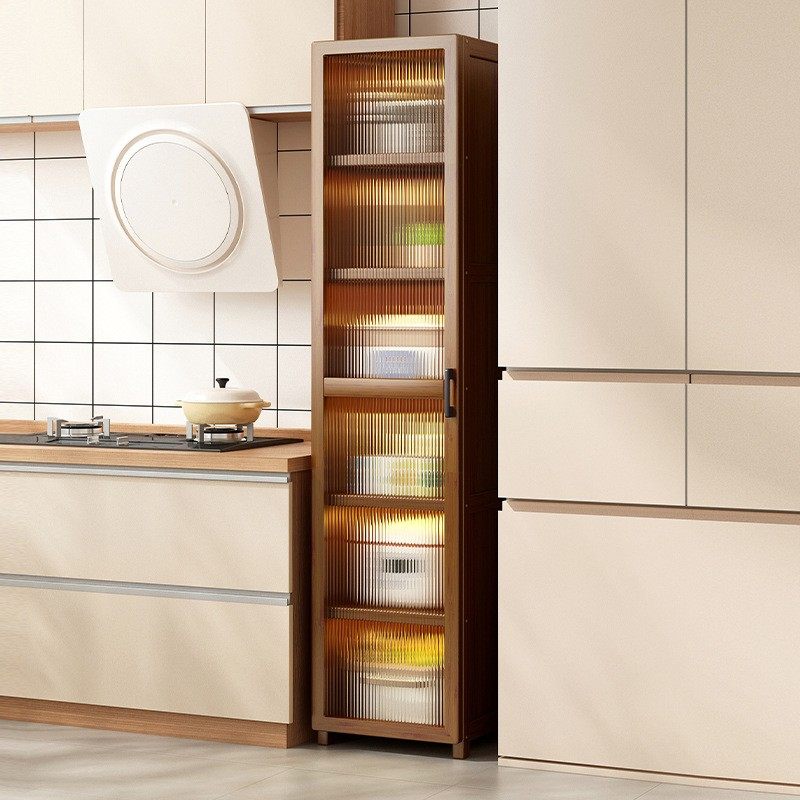 家用夹缝橱柜厨房收纳柜带门窄款锅碗厨具置物架多功能防尘餐边柜,厨房/烹饪用具,抹布架/厨房清洁收纳架,淘宝优惠券,粉丝福利购,淘宝优惠卷