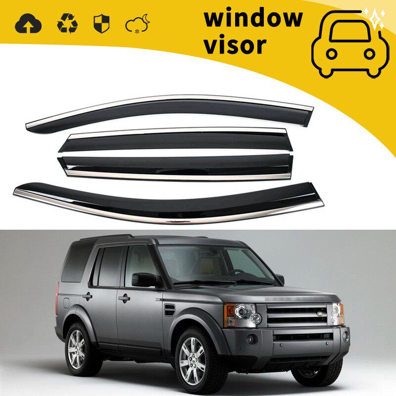 适用于04-20款路虎发现者3 4 5车门晴雨挡车窗雨眉挡雨板改