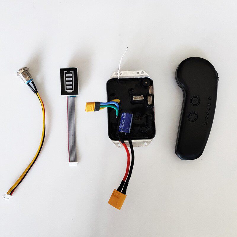 电动四轮滑板灌胶控制器电动遥控系统 电动滑板ESC单驱遥控7S1