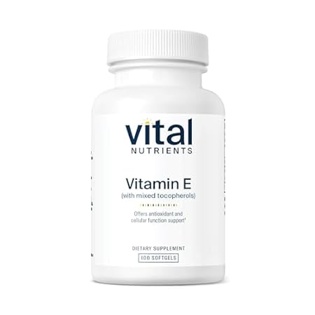 Vital Nutrients Vitamin E with Mixed Tocopherols | Potent