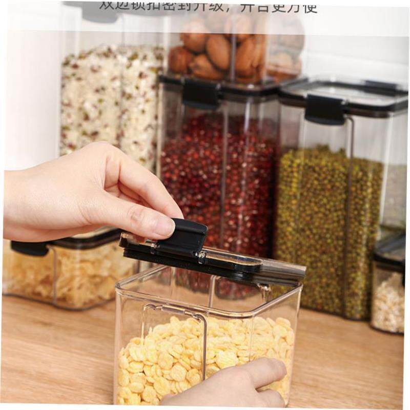 Kitchen grains sealed jar透明food moisture-proof storage box