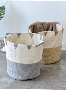 Laundry Basket Bag Folding Storage Basket 收纳置物篮脏衣篓