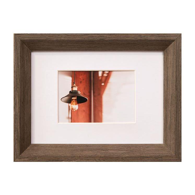 Nordic simple wooden photo frame square picture frames 相框
