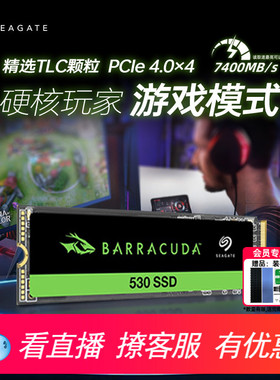 Seagate希捷m2固态pcie4硬盘1t/2t电脑笔记本TLC颗粒ps5酷鱼530
