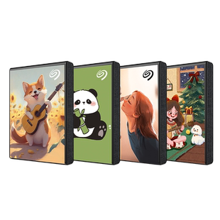 【来图定制彩绘】Seagate希捷小翼公司定制礼品移动固态硬盘1t/2t