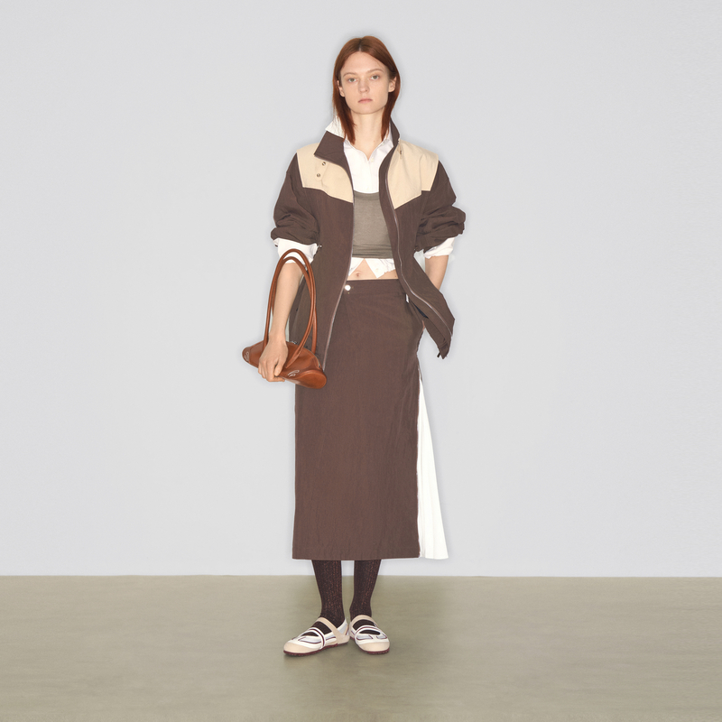 lostinecho工装夹克外套半身裙