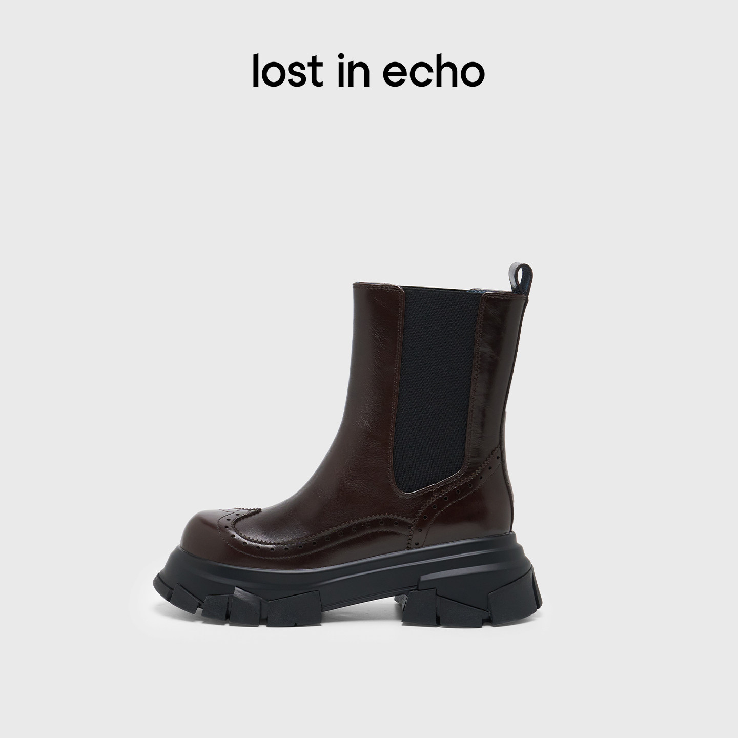 lostinecho布洛克切尔西靴图片