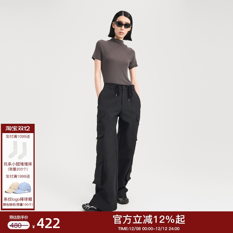 lostinecho高领羊毛针织打底衫