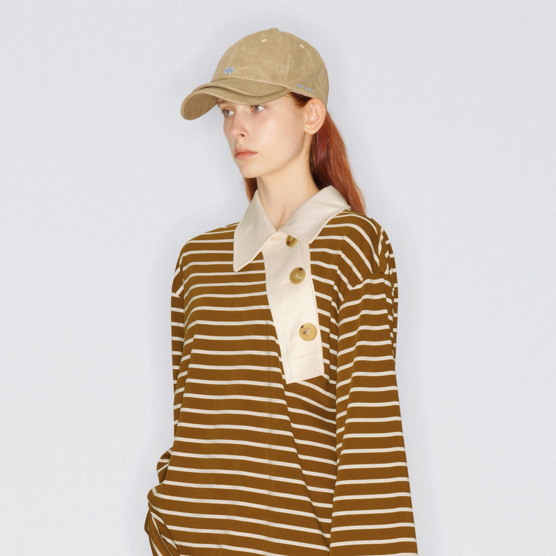 lostinecho双层刺绣logo棒球帽