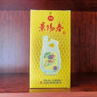 景芝景阳春金虎42度500ml*6瓶浓香型白酒整箱山东小老虎节日礼品