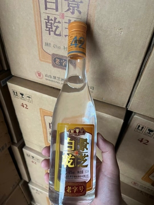 景芝白干老字号经典白乾高粱大曲42度500ml*6瓶白酒整箱节日礼品