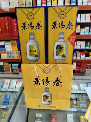 景芝景阳春金标32度500ml*6瓶白酒整箱山东小老虎节日礼品自饮