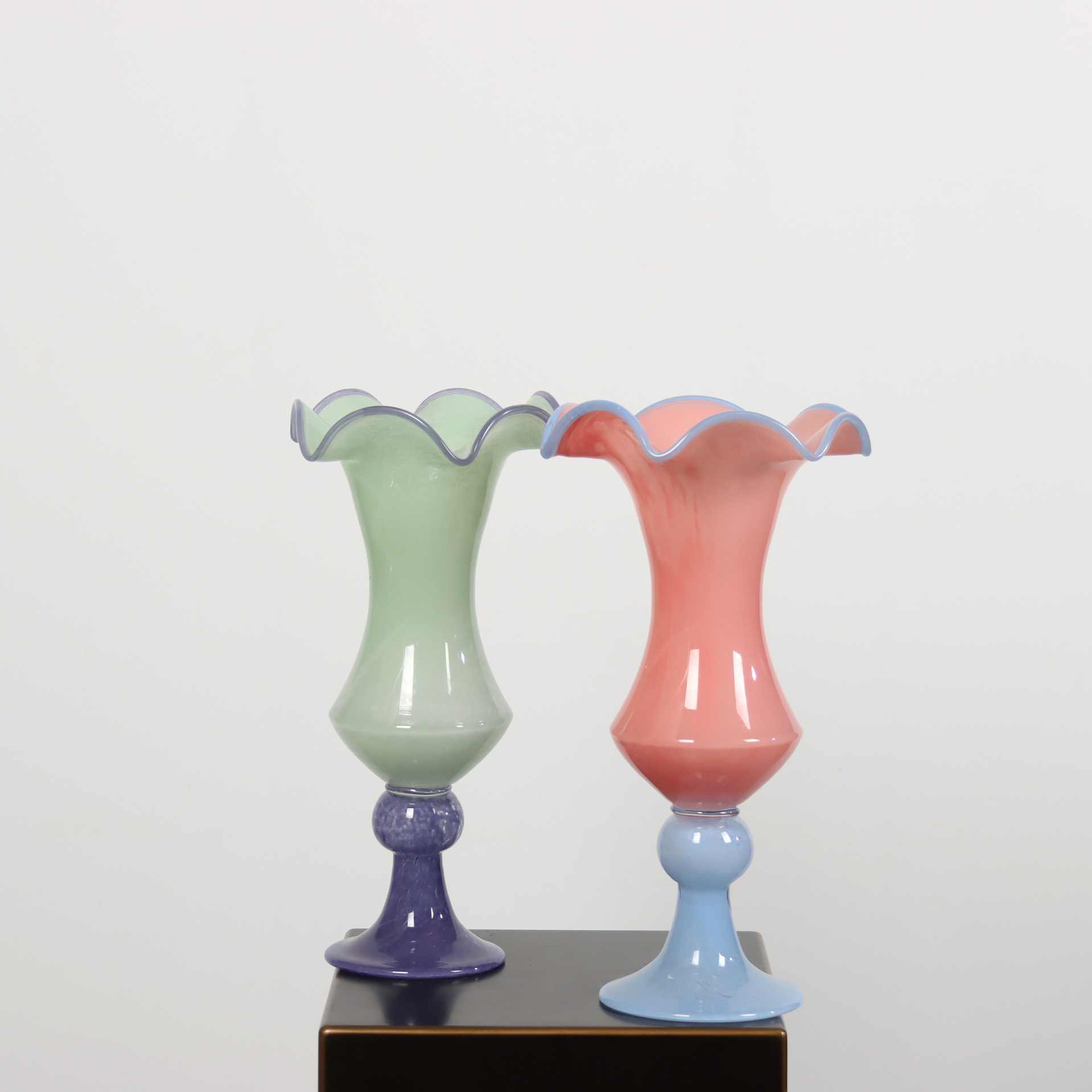 Vintage复古风中古法式餐桌花瓶