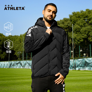 ATHLETA阿仕利塔棉服连帽运动棉衣保暖足球冬季训练04153