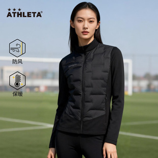 ATHLETA阿仕利塔女款羽绒服拼接轻薄修身轻薄训练休闲运动64004
