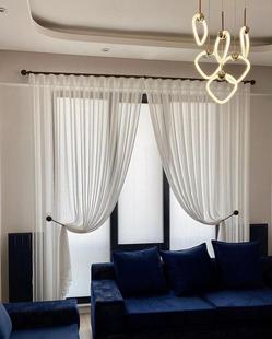 凹造型磁吸中古风窗帘绑带磁吸扣窗纱窗帘绑绳