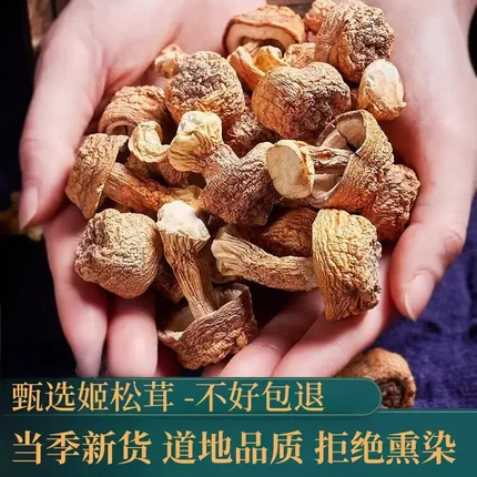 云南特产姬松茸干货商用巴西蘑菇煲汤食材仿野生种植松茸菌菇干货