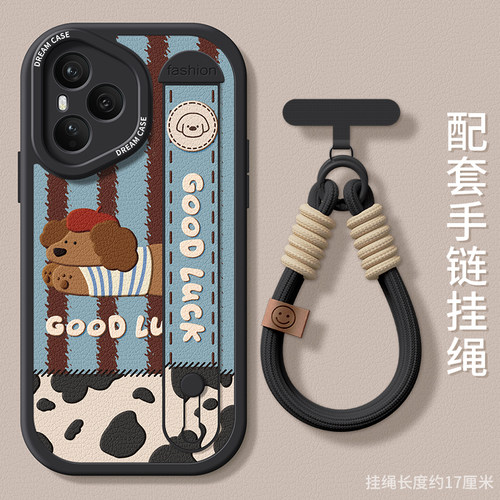 适用荣耀400手机壳腕带支架防摔