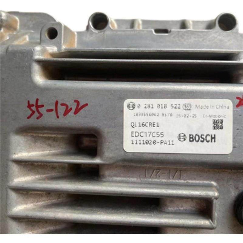 轻卡货车4JB1发动机电脑板ECU电路板 EDC17C55 0281018522