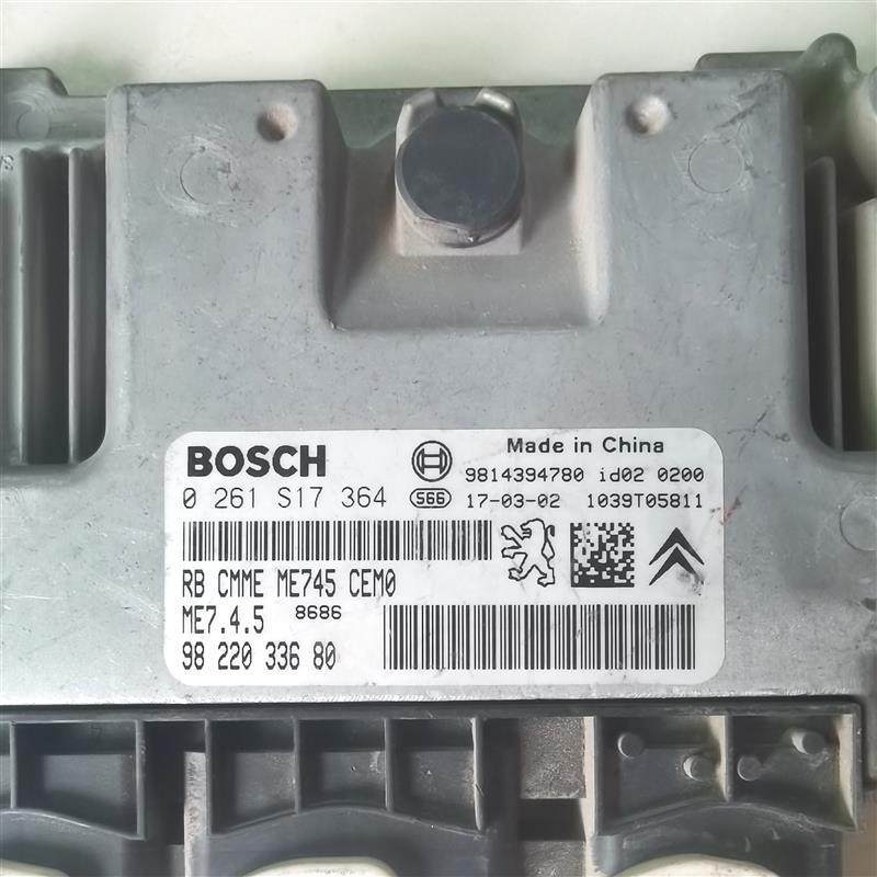 标志301 307爱丽舍发动机电脑板ECU控制器 0261S17364 9822033680