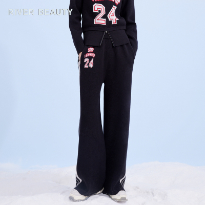 冬季休闲裤RIVERBEAUTY宽松
