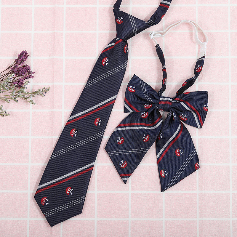 龙安豪色织涤丝韩版条纹领带包邮