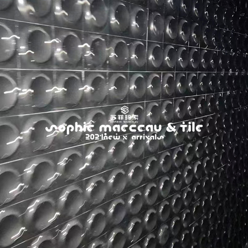 托盘3d立体水泥砖软包造型异型手工砖奶茶咖啡厅客餐厅墙面