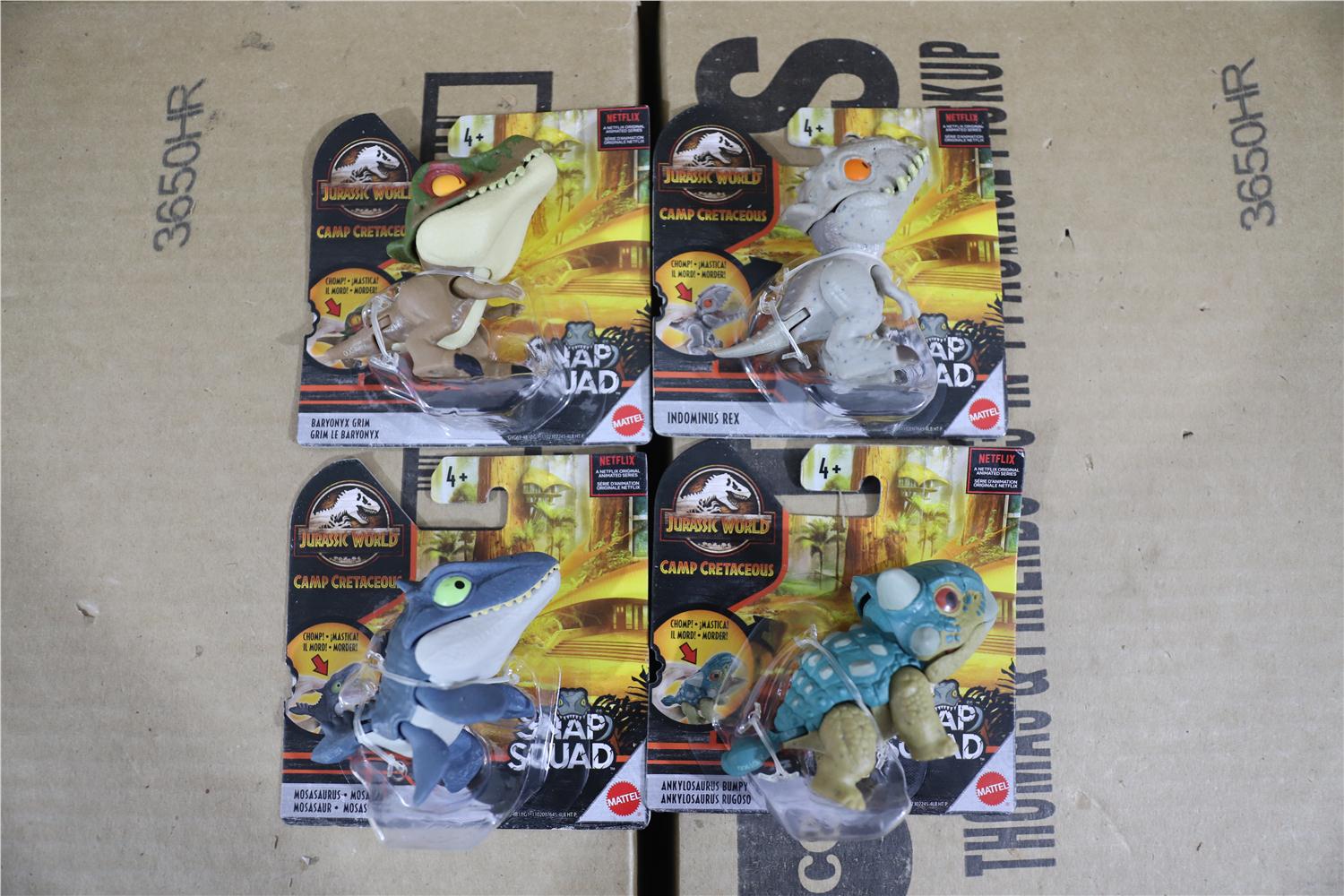美泰侏罗纪世界2迷你小型收藏恐龙7代挂件玩具儿童仿真模型ggn26