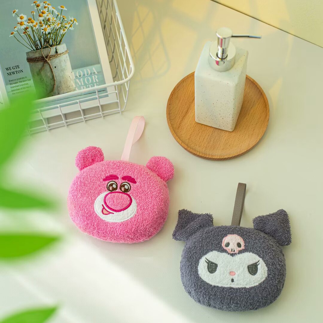 卡通家用浴擦可爱洗澡沐浴球心柔软浴花搓澡海绵气泡弹起泡网