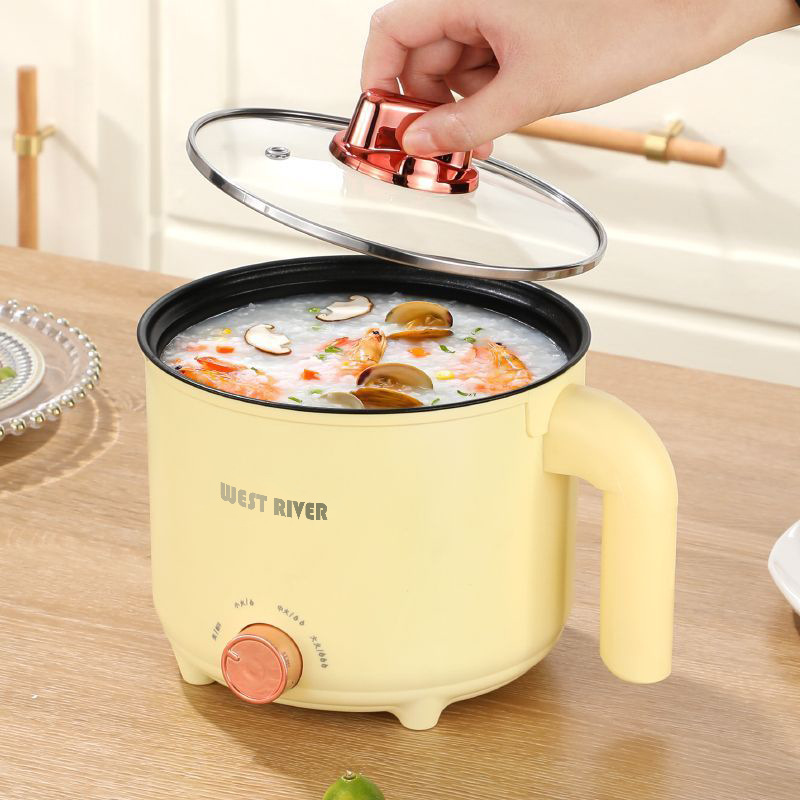 电煮锅多功能家用小锅学生宿舍煮面电热火锅泡面锅煮汤锅一件起批