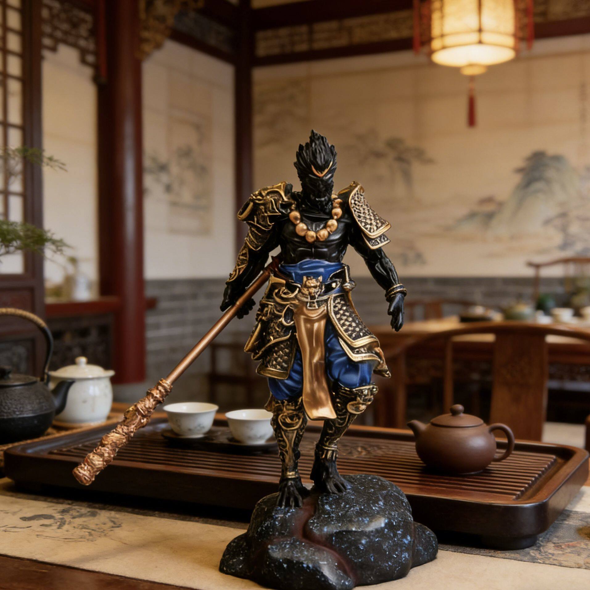 齐天大圣孙悟空摆件黑神话斗战胜佛大圣归来手办客厅办公室装饰品