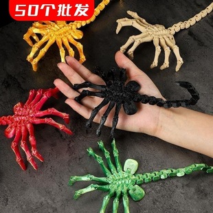 批发50个3D打印磁吸抱脸虫儿童玩具礼物摆件模型礼品创意大全摆摊