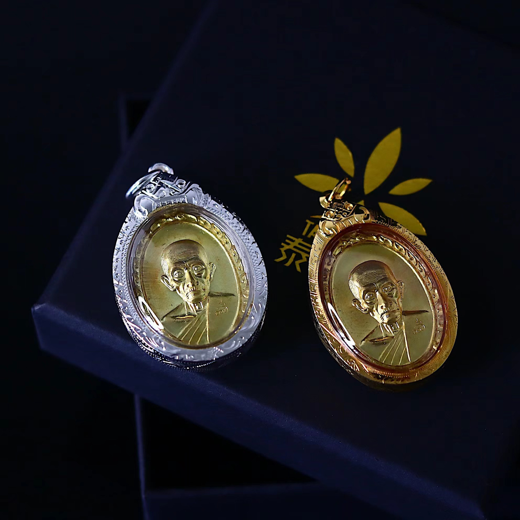 泰年福 泰牌正品 龙婆瑞 2560金鸡自身  男女项链