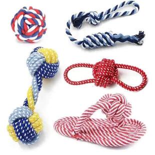 Dog Toys for Aggressive Chewers Puppy Chew Teething Rope Toy
