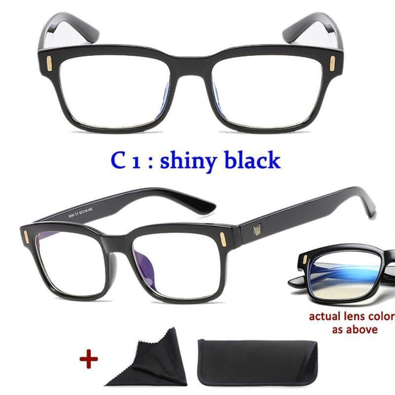 Anti Blue Rays Computer Glasses Men Blue Light Gaming Glass