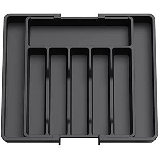 Lifewit Silverware Drawer Organizer, Expandable Utensil Tray