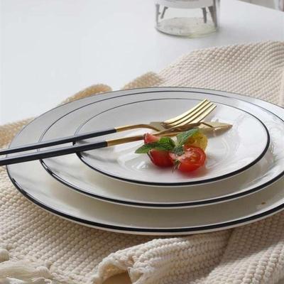 Japanese ceramic plates dish tray disc tableware set