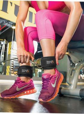 Gym Ankle Strap Padded Weight Leg Training脚环踝绑腿扣race
