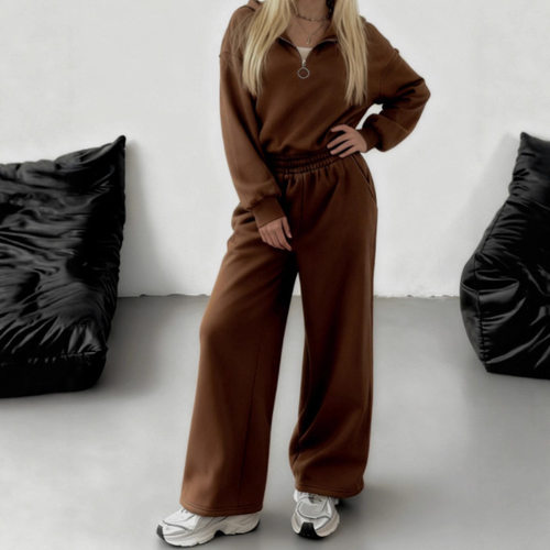 2026 European And American Casual Women's Half-placket Pullo