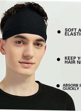 Moisture Wicking Workout Headband Sweatband for Running Yoga