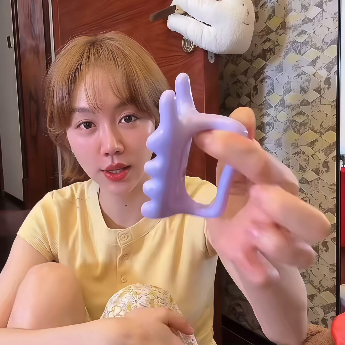 姜妍同款腿部按摩器!双推刮痧板脊椎经络疏通肩颈拨筋棒推拿工具