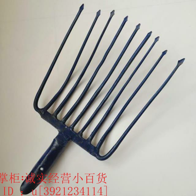 粪叉子 农用 加粗叉粪耐磨用品马粪工具捡i粪草叉开o垦新款农具大