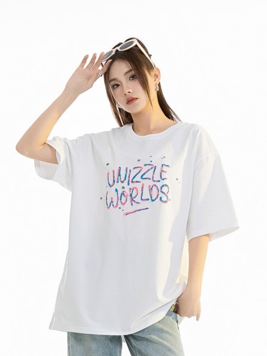 unizzle液体水彩发泡短袖