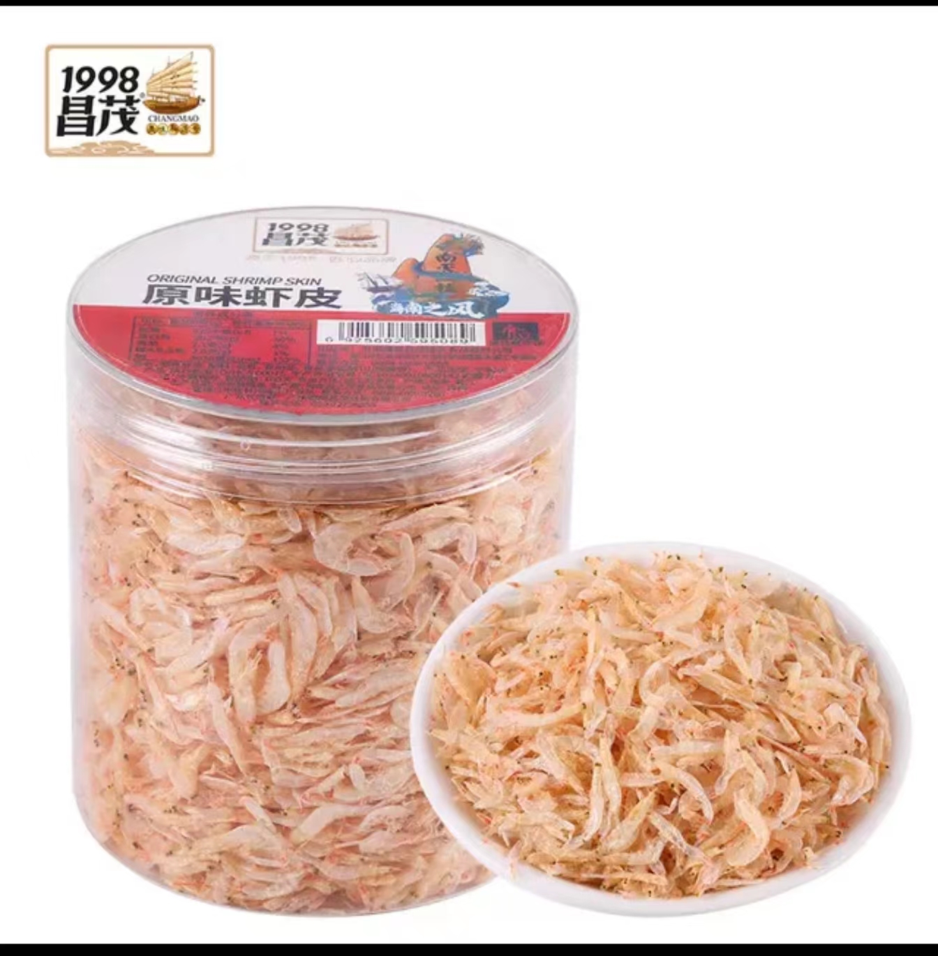 【海南特产】昌茂食品原味虾皮40g装海鲜干货虾皮虾米辅食