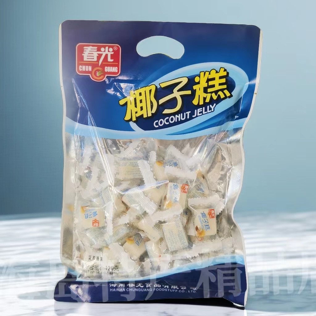 春光椰子糕420克软糯不粘牙微甜不腻老人小孩零食海南特产