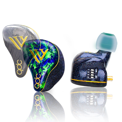 qdc变色龙V14静电动铁旗耳机舰