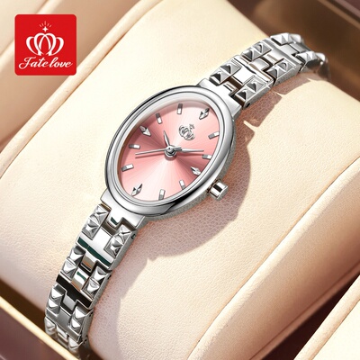 女士石英手表小众轻奢石英表