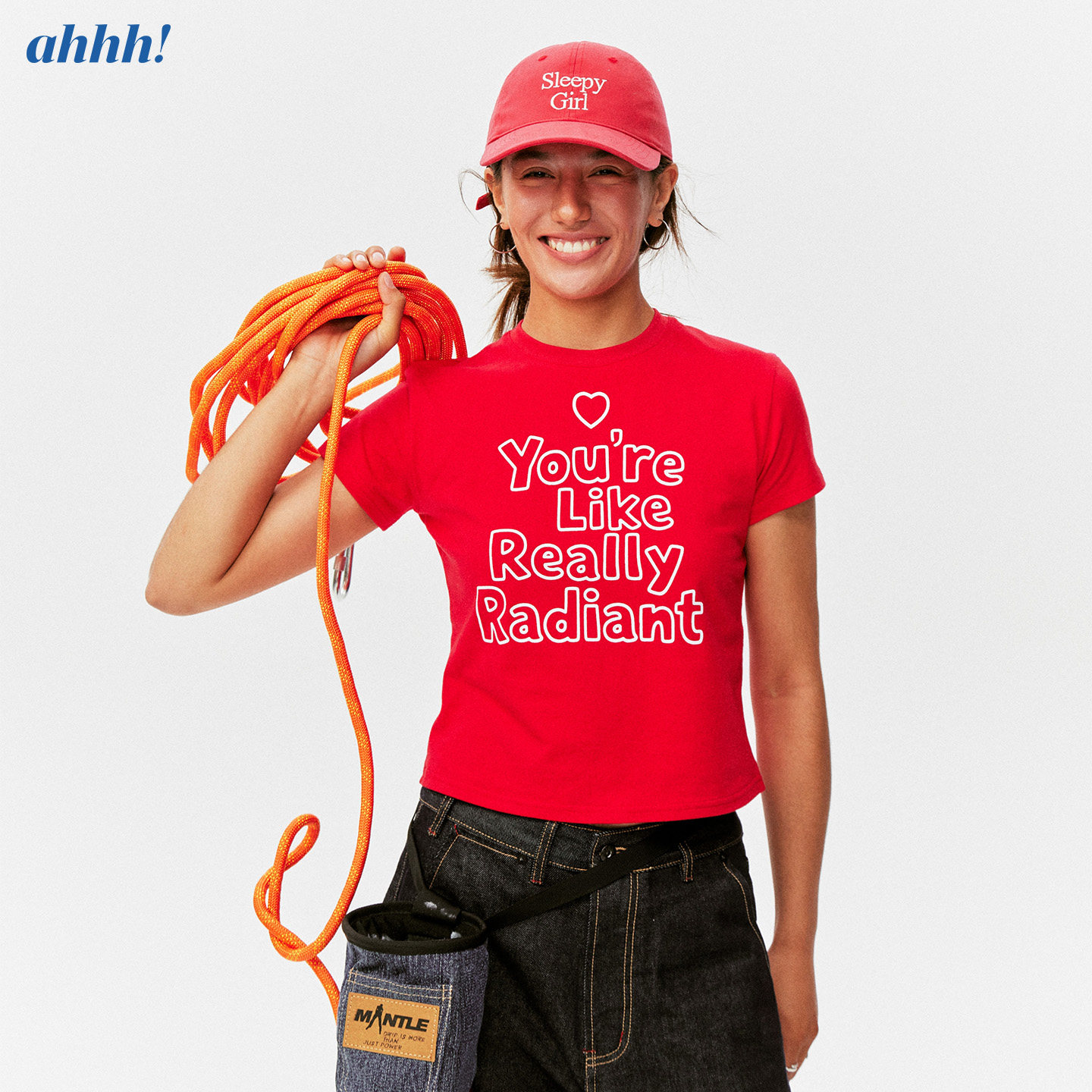 AHHH【2/2 20: 00 新品开售】夏季圆领爱心印花显瘦短袖T恤,女装/女士精品,T恤,淘宝优惠券,粉丝福利购,淘宝优惠卷