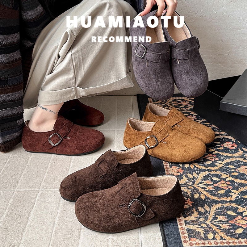 不累脚巨好看的勃肯鞋女单鞋2025